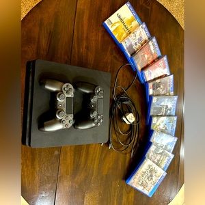 Playstation 4 with all necessary accessories